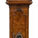 Dutch Rococo Brass-Mounted Walnut Longcase Automaton Clock by Antoni Van Oostrom
