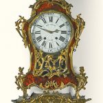 A Louis XV gilt-bronze mounted turtleshell quarter striking musical bracket clock, retailed in Paris, Swiss, circa 1765