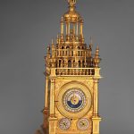 Astronomical table clock second quarter 17th century German, Augsburg
